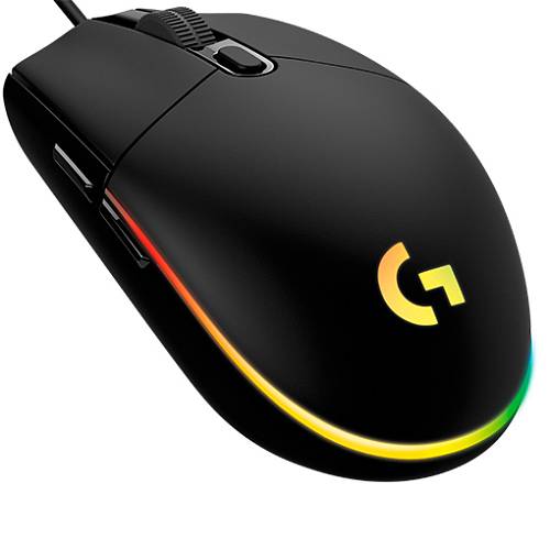 Мышь Logitech G102 Lightsync, черный